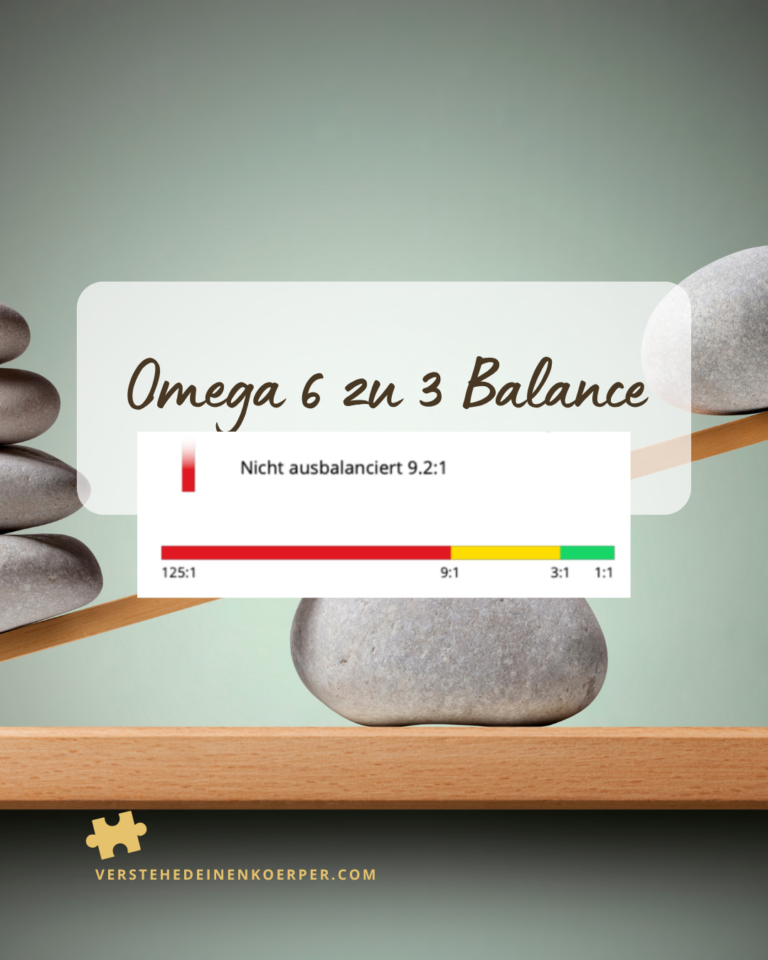 Omega 6 zu Omega3 Verhältnis verstehen: Was dein Wert wirklich aussagt